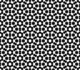 Abstract seamless kaleidoscope design background.