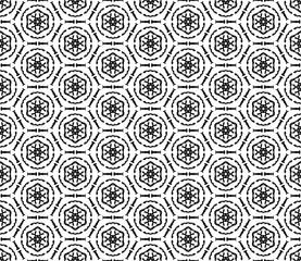 Abstract seamless kaleidoscope design background.