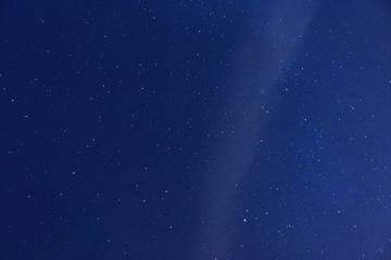 starry cosmic sky at night - astrology, cosmos and astronomy backgrounds concept