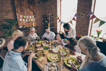 Obraz premium Nice lovely adorable friendly cheerful family married spouses hu