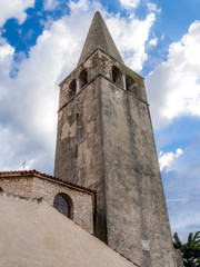 Fototapeta na wymiar Euphrasian Basilica, UNESCO World Heritage, Porec, Istria, Croatia, Europe