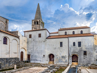 Euphrasian Basilica in Porec, Istria, Croatia