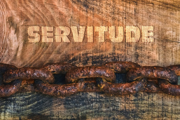 Word Servitude and chain