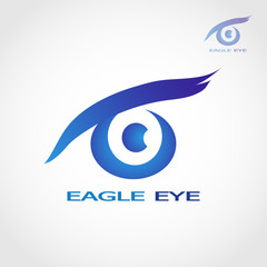 This logo has an eagle eye. The meaning is that eagle eyes can see with focus and cover a large area. So, this logo is suitable for companies that have goals like this. 