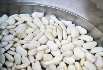 Beans in a pot