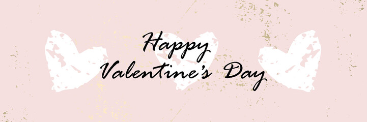 Abstract Trendy Chic Happy Valentine's Day Background. Romantic illustration for postcards, greeting cards, wedding invitations, anniversary, social media, banners, poster, party, save the date, blog