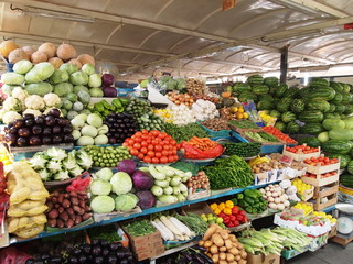 Vegetable Stall in Dubai