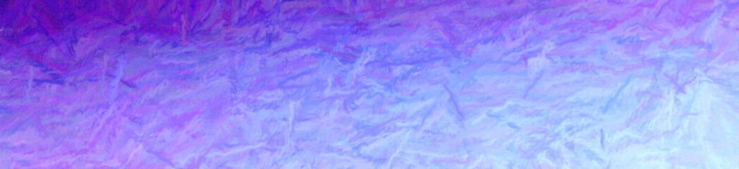 Illustration of abstract Purple Long Brush Strokes Pastel Banner background.