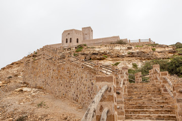 Fort on hill in Taqah, near Salalah, Dhofar Province, Oman