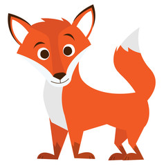 red fox cartoon