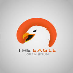 This logo has an eagle head. This logo is good for various businesses such as company logos and logos on applications. Can also be used for creative businesses, such as sticker logos and so on. 