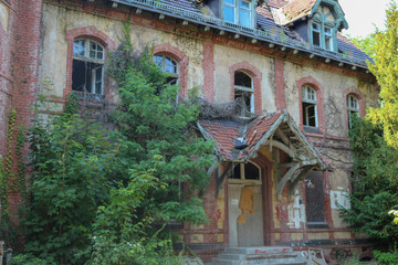 Ruines de Beelitz-Heilstätten Lieu perdu Berlin Brandebourg  