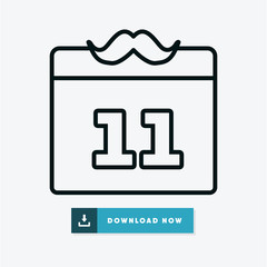 Calendar vector icon