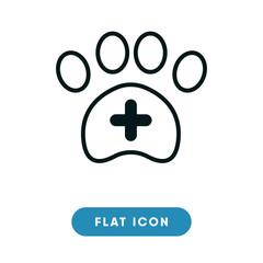 Veterinary vector icon