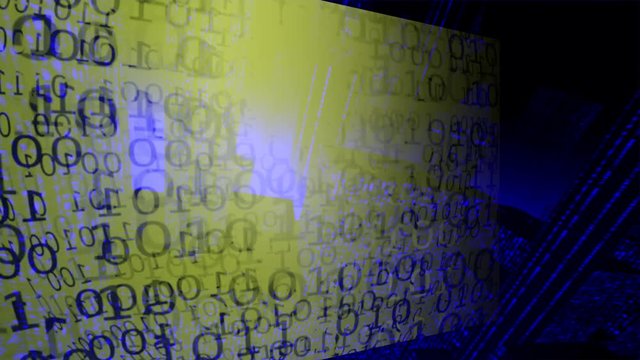 Binary Code. Background - Abstract Big Data. Data Stream