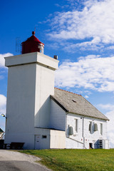 Obrestad lighthouse in Norway.