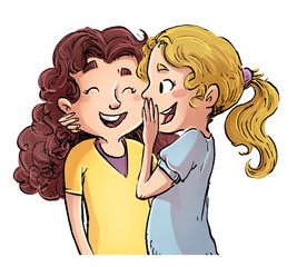 niña hablando
