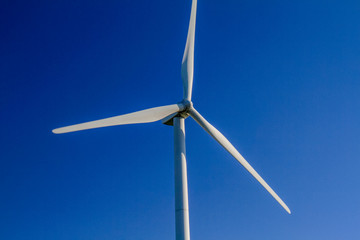 Windmill of wind power generation, Chiba Prefecture, Japan.Electricity, Electricity, Air, Energy, Environment, Electricity, Sky, Nature Energy, Nature, Landscape, Propeller, Ecology, Sunny, Outdoor, C