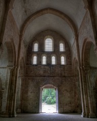 Obraz na płótnie Canvas Abbaye de Fontenay à Marmagne, Côte-d'Or, France