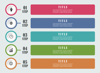 Infographic template design