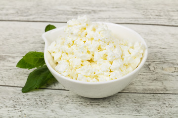 Natural cottage cheese