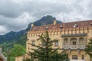Obraz premium Schloss Neuschwanstein Deutschland und Umgebung