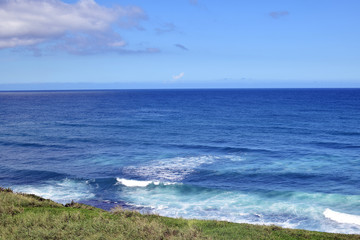 blue seascape, San Juan, Porto Rico