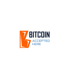 Obraz premium Bitcoin cryptocurrency vector letter B icon