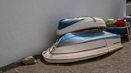 Abandoned Fishing Boats