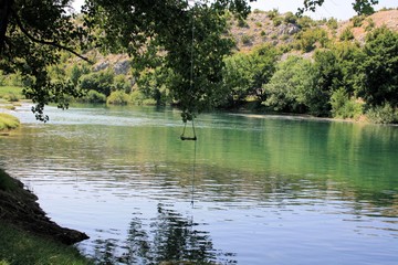 Zrmanja river near Muskovici,  Croatia