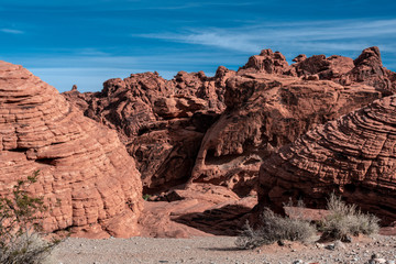 Valley of Fire - Nevada State park Bee Hive Rocks