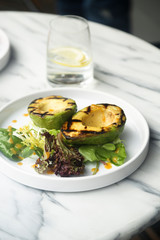 Grilled avocado