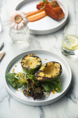 Grilled avocado