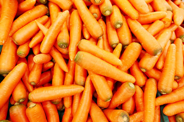 Fresh carrot background