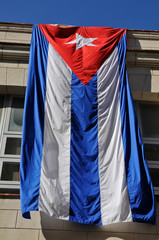 Kubanische Flagge, La Habana, Havanna, Kuba