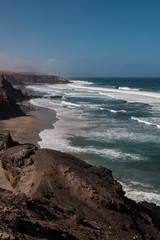 Die Westküste von Fuerteventura