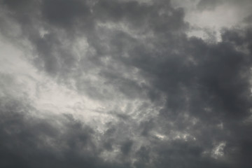 Fototapeta premium Clouds and sky fluffy and light as air. The beautiful background on the picture of the horizon is painted in blue. The best clouds. 