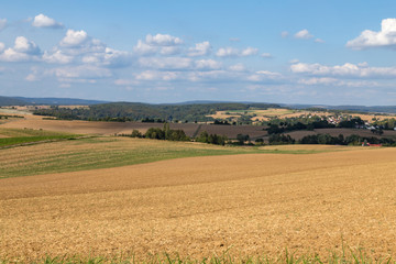 Fototapeta na wymiar rural german landscape Kraichgau