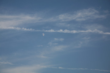 Abstract clouds and sky in space. The best views of the heavens the natural pictures of the beautiful clouds. Background  blue  views  of  nature  images.