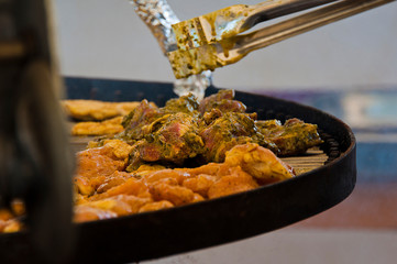 Barbecue, Grillen, Buffet