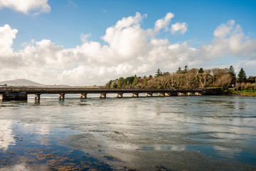 Obraz premium Portmagee, Irland Brücke
