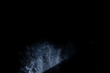 Splashing wave on the Black sea.