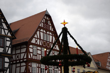 Weihnachtssmuck in Seligenstadt