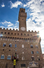 Obraz premium The Old Palace (Palazzo Vecchio or Palazzo della Signoria), Florence