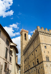 Streets of Florence. Florence buildings.