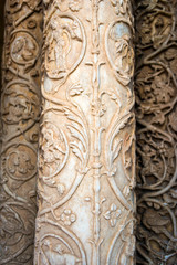 Columns at Cloister of the Monreale Abbey, Palermo