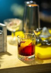 Glass of whiskey