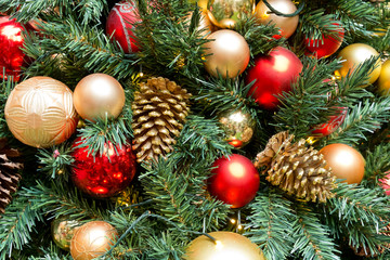 Abstract Christmas holidays background
