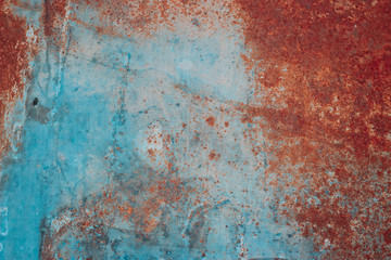 texture of rusty metal