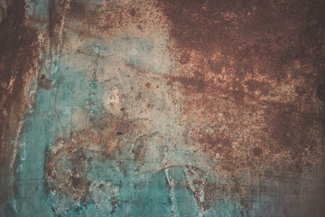 texture of rusty metal